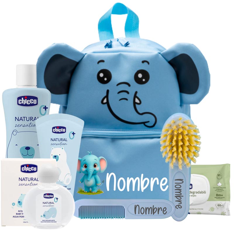 Mi primera Mochila Elefante - Cestas y canastillas para bebes | Mababyshop - Mabybox