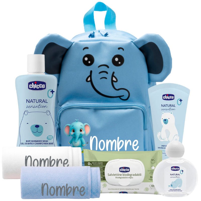 Mi primera Mochila Elefante - Cestas y canastillas para bebes | Mababyshop - Mabybox