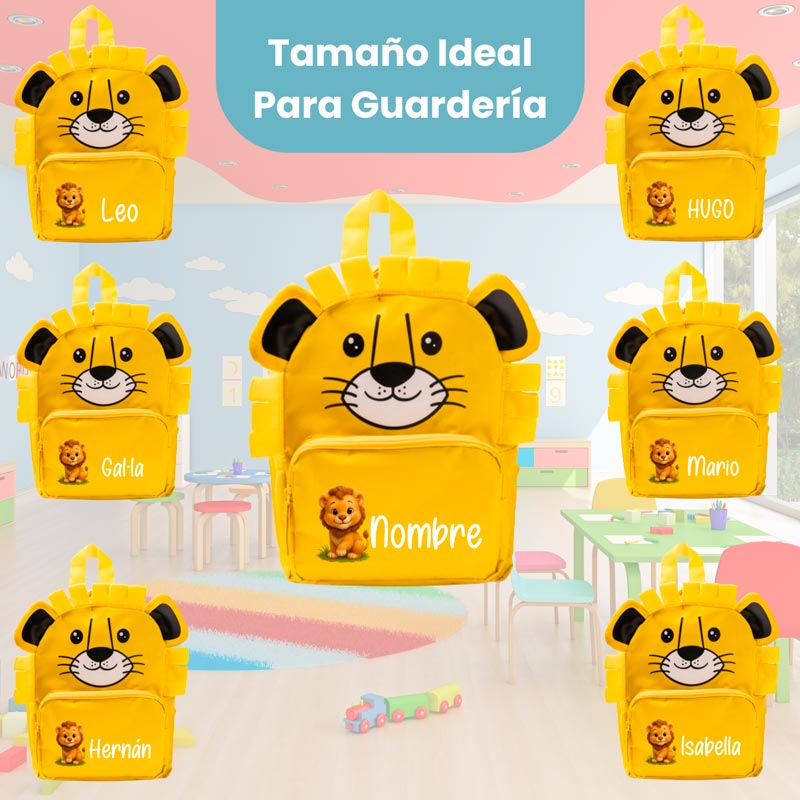 Mi primera Mochila Leon - Cestas y canastillas para bebes | Mababyshop - Mabybox