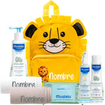 Mi primera Mochila Leon - Cestas y canastillas para bebes | Mababyshop - Mabybox