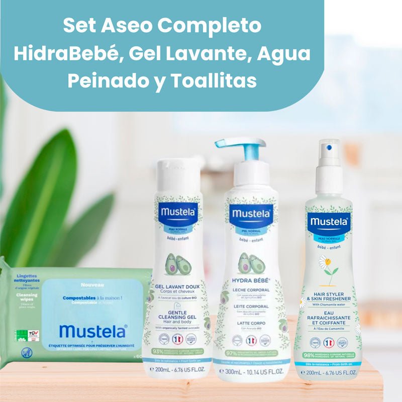 Mochila Mustela Personalizada - Cestas y canastillas para bebes | Mababyshop - Set Regalo Bebe