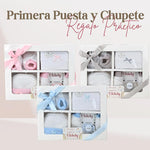 Set Primera Puesta y Chupete Personalizado - Cestas y canastillas para bebes - Canastilla Bebe Personalizada