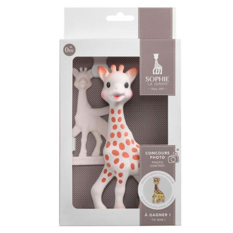 Set Sophie la Girafe + anillo de dentición - Cestas y canastillas para bebes - Juguetes y actividades para bebés