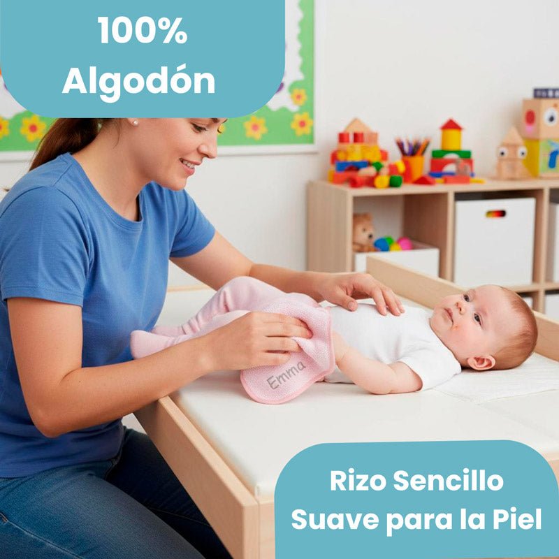 Set Toalla Guardería - Cestas y canastillas para bebes | Mababyshop - Toalla Personalizada