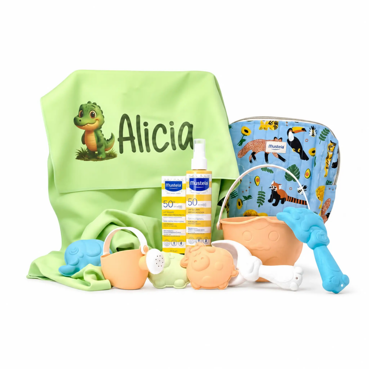Set Bebé Verano Personalizado MabySummer Con Protección Solar Mustela