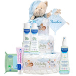 Tarta Pañales Mustela - Cestas y canastillas para bebes | Mababyshop - tarta pañales