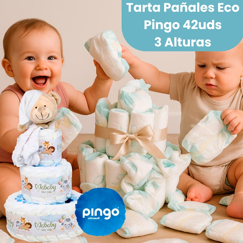 Tarta Pañales Personalizada Lavender - Cestas y canastillas para bebes | Mababyshop - Tarta Pañales