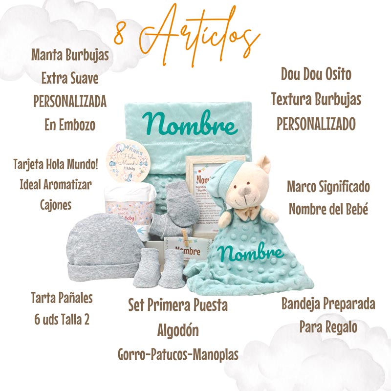 Velvet Dou Dou - Cestas y canastillas para bebes | Mababyshop - canastilla bebe