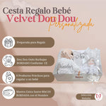 Velvet Dou Dou - Cestas y canastillas para bebes | Mababyshop - canastilla bebe