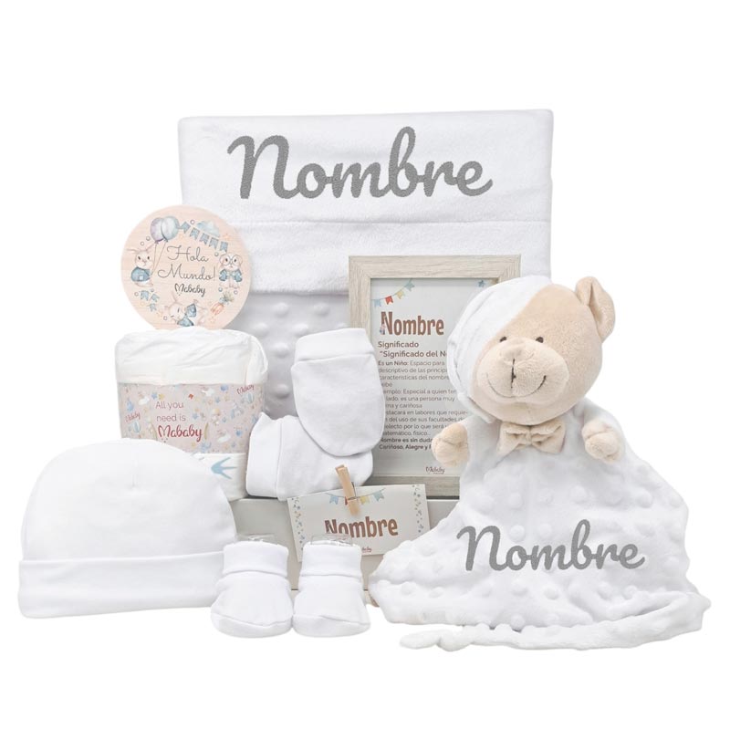 Velvet Dou Dou - Cestas y canastillas para bebes | Mababyshop - canastilla bebe