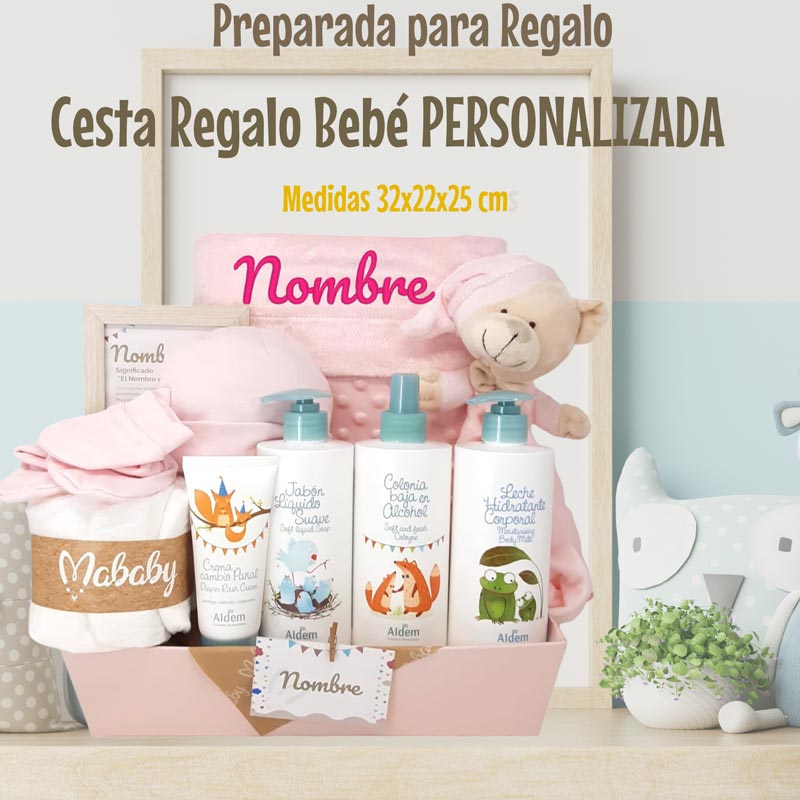 Bubble Aldem - Cestas y canastillas para bebes-Canastilla Bebe Personalizada