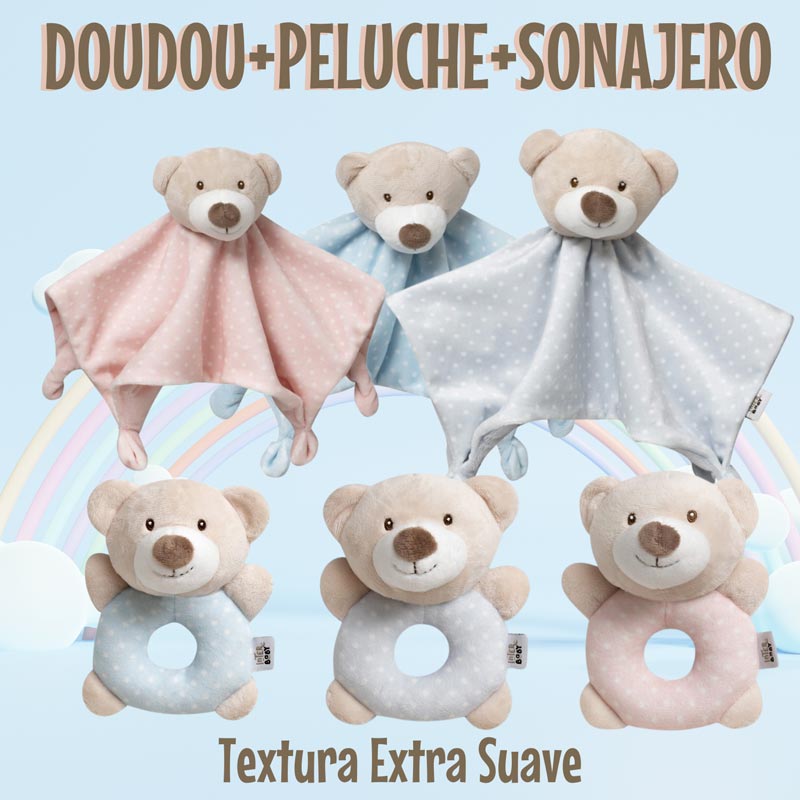 Canastilla Bebe Squishy Osito - Cestas y canastillas para bebes-Canastilla Bebe Personalizada