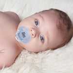Chupete y Guardachupete Personalizado - Cestas y canastillas para bebes-Chupete personalizado