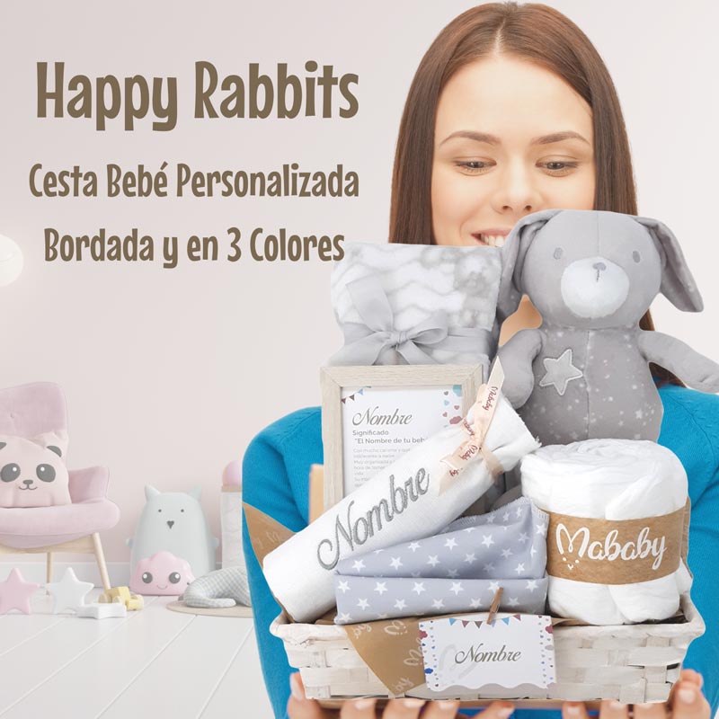 Happy Rabbits (incluye peluche de conejo)