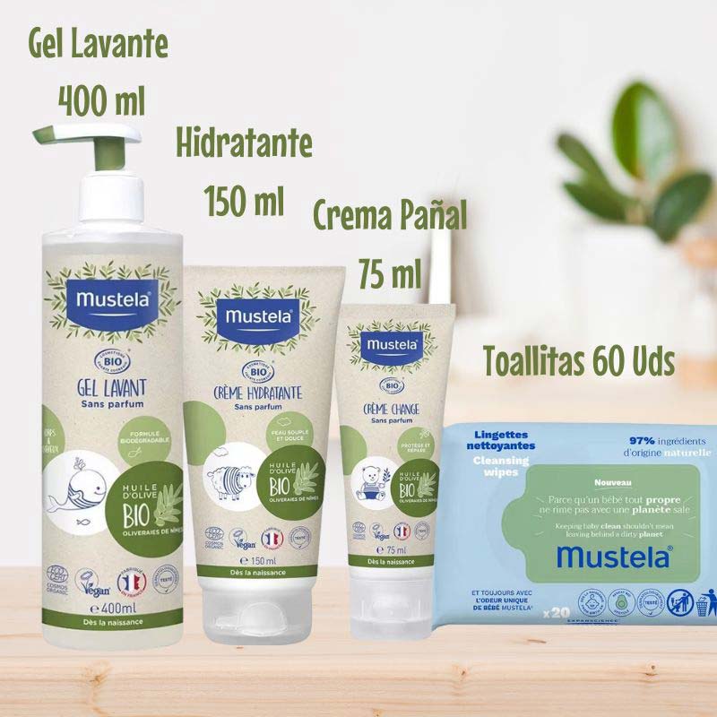 Hello Mustela Bio - Cestas y canastillas para bebes-Canastilla bebe Mustela
