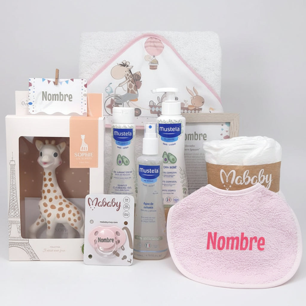 Mi Baño Clásico - Cestas y canastillas para bebes-Canastilla Personalizada