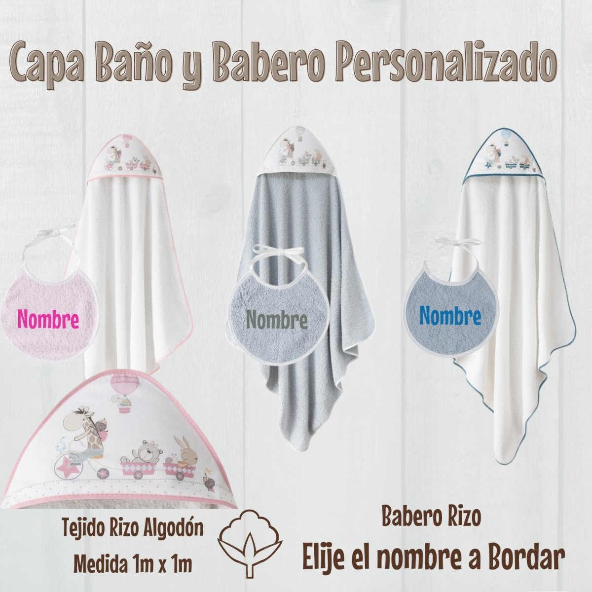Mi Baño Clásico - Cestas y canastillas para bebes-Canastilla Personalizada
