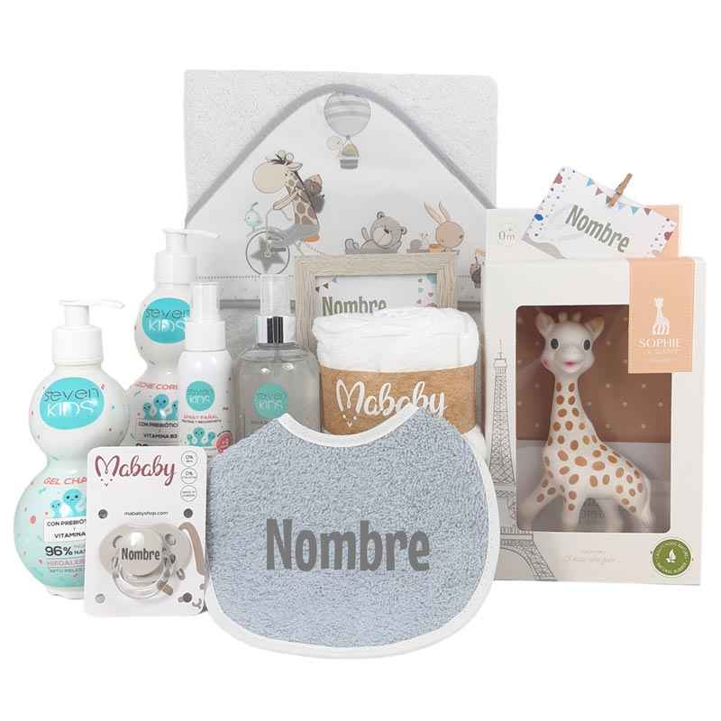 Mi Baño Divertido - Cestas y canastillas para bebes-Canastilla Personalizada
