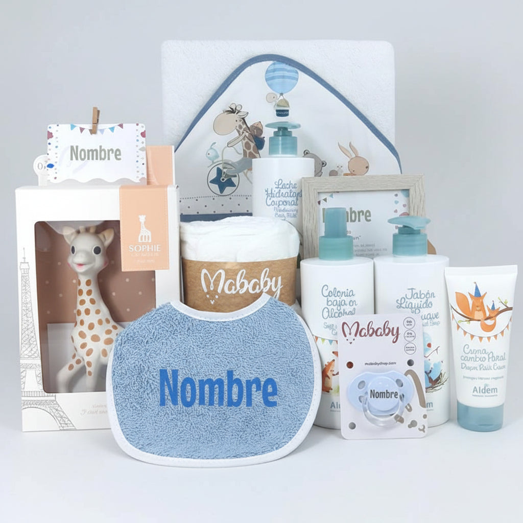 Mi Baño Suave - Cestas y canastillas para bebes-Canastilla Personalizada