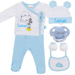Set 6 Piezas Primera Puesta - Cestas y canastillas para bebes-Pijamas y primeras puestas