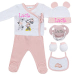 Set 6 Piezas Primera Puesta - Cestas y canastillas para bebes-Pijamas y primeras puestas
