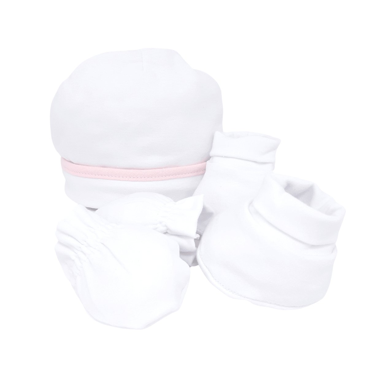 Set de primera puesta de 3 piezas bicolor - Cestas y canastillas para bebes-regalos bebé recién nacido
